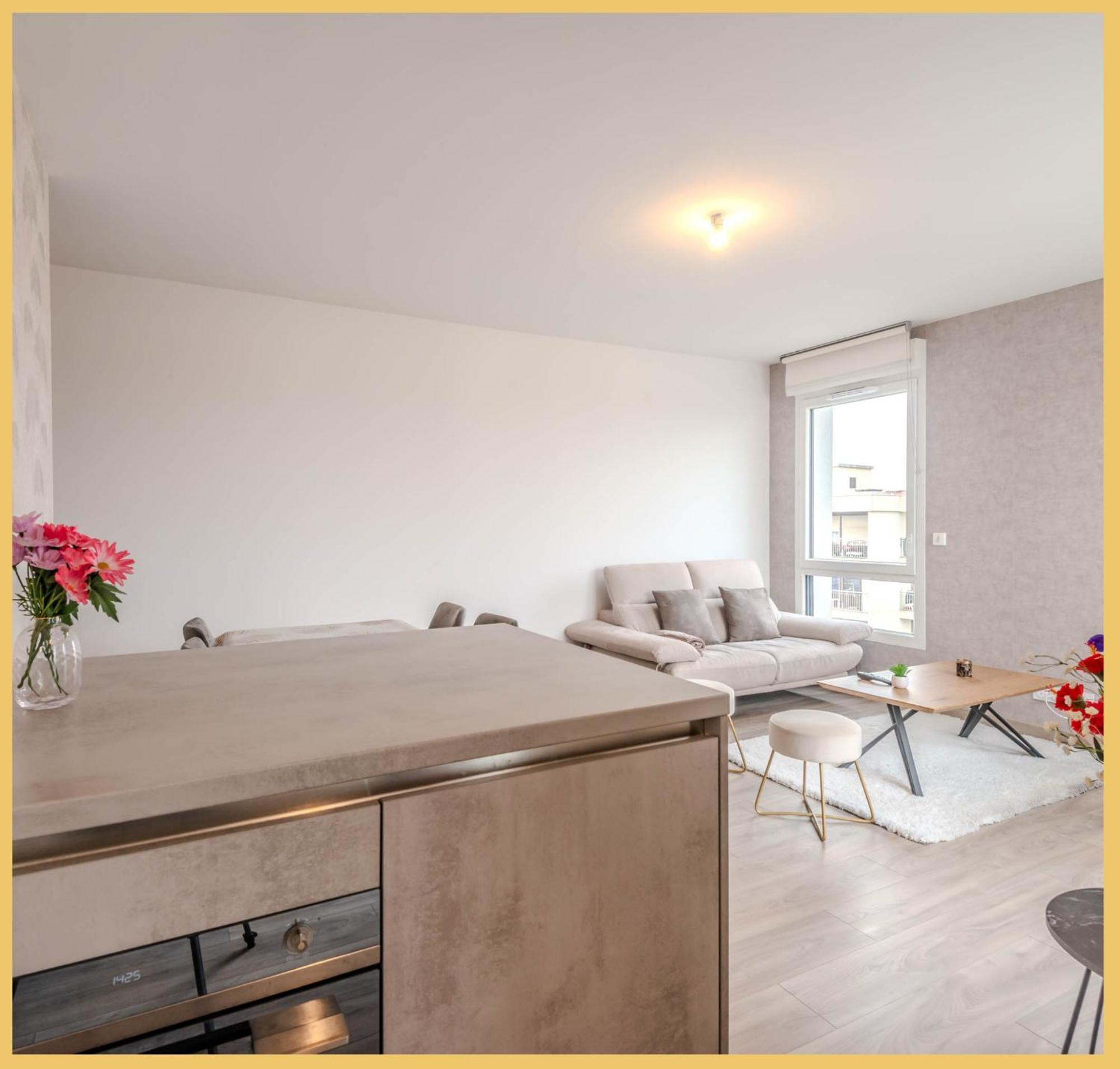 Ferienwohnung Appart T3 Moderne Ambilly Exterior foto