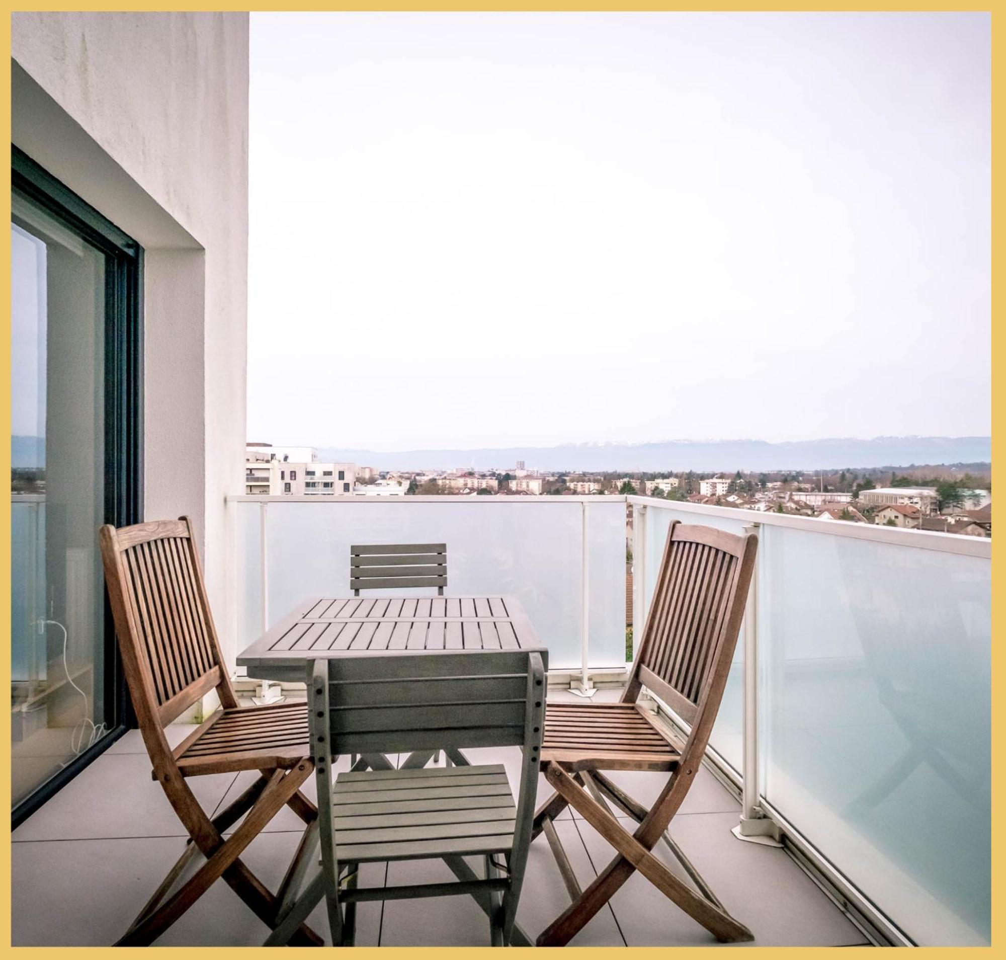 Ferienwohnung Appart T3 Moderne Ambilly Exterior foto
